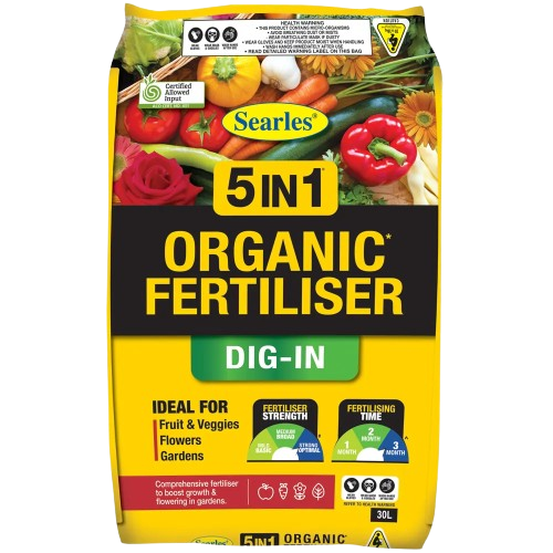 Searles 5 in 1 Organic Fertiliser – Dig-In