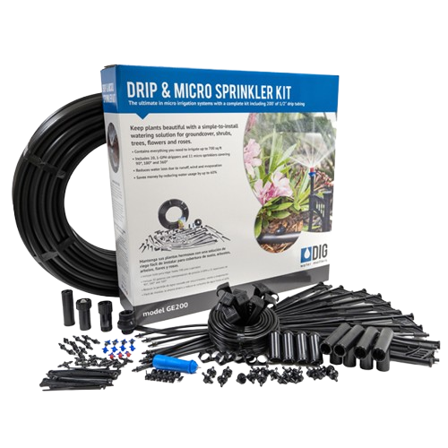 Drip & Micro Sprinkler Irrigation Kit (Model GE200)
